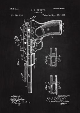 1897 Firearm Patent