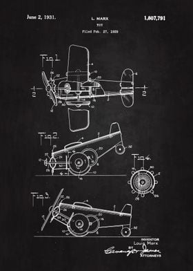 1931 Toy Airplane