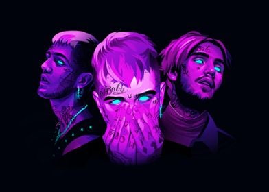 Lil Peep neon