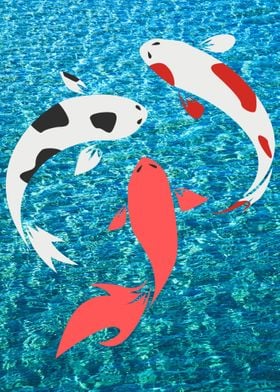 aquatic animal fish art