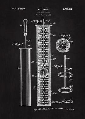 1930 Golf Ball Washer