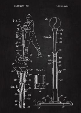 1975 Baseball Patent