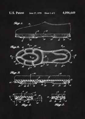 1978 Athletic Shoe Sole