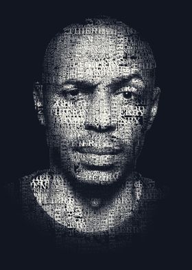 Thierry Henry Typography
