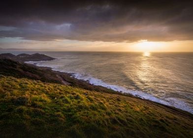 Sunrise over Mumbles