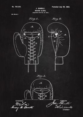 1902 Boxing Glove Patent