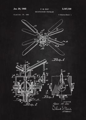 1965 Propeller Patent Art