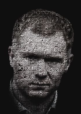 Paul Scholes Typography