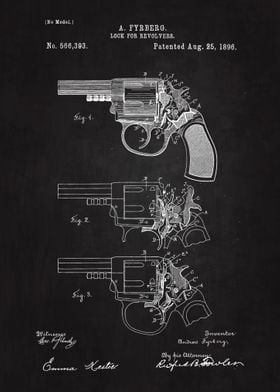 1896 Revolver Patent