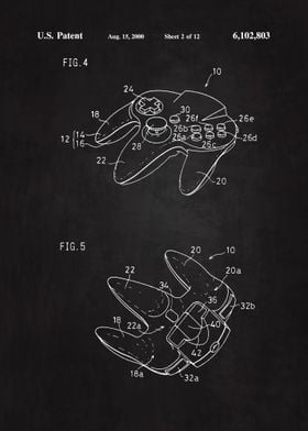 2000 Gaming Controller Art