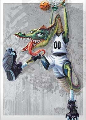 Monster Dunk Dino Hoops