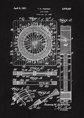 1937 Dartboard