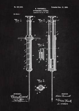 1899 Hypodermic Syringe