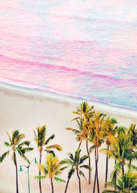 Pink Ocean | Dreamy Scenic