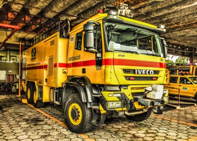 Fire Engine Iveco Magirus