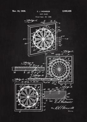 1936 Dart Board