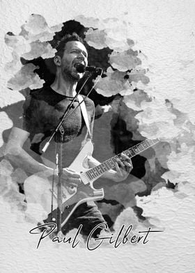 paul gilbert poster