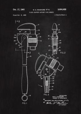 1961 Wrench Patent