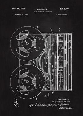 1965 Tape Recorder 