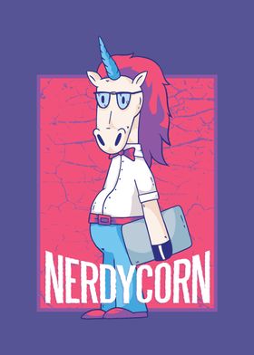 Nerd unicorn