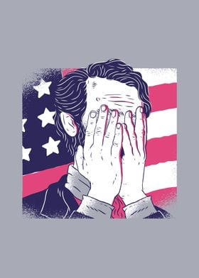 Abraham lincoln facepalm