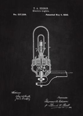 Edison Electric Light 1880