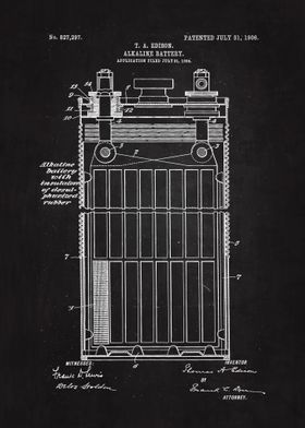 Edison Alkaline Battery