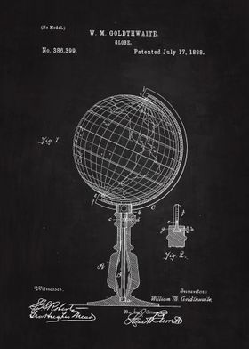 1888 Globe Patent