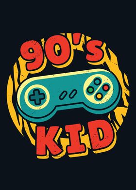 90s gaming kid