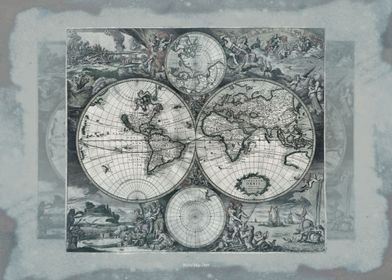 World Map 1689