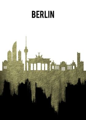 Berlin Silhouette Gold