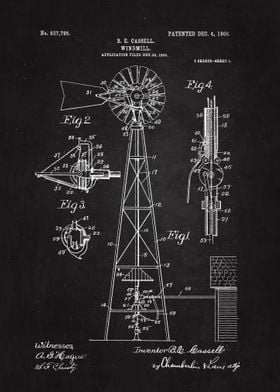 1906 Windmill Patent