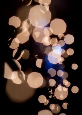 Christmas light bokeh