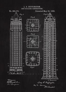 1888 Iron Building Patent