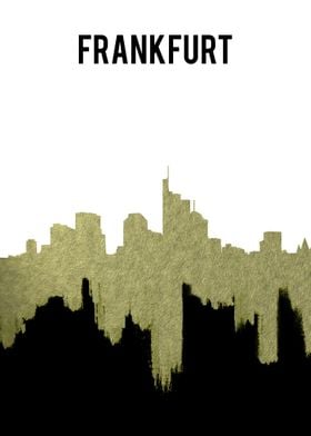 Frankfurt Silhouette Art