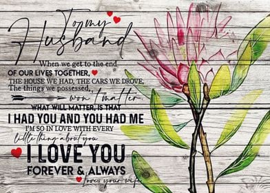 To My Husband