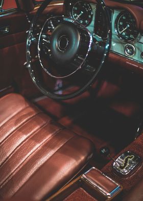 Vintage steering wheel