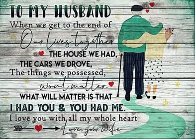 To my Husband