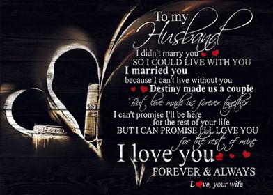 To My Husband