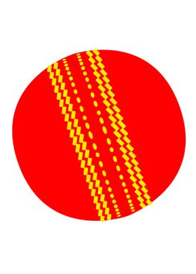 Red Cricket Ball