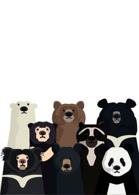 Bear Family Portrait