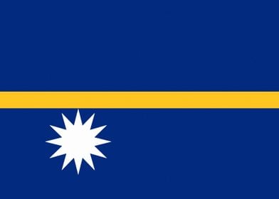 Nauru National Flag