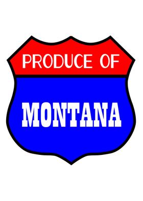 Produce Of Montana State