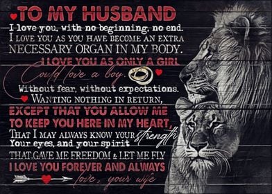 To My Husband