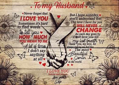 To my Husband