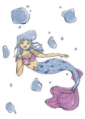 Bubbly Mermaid