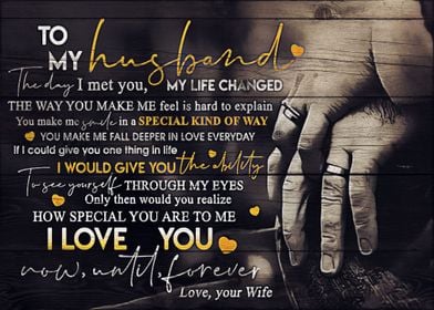 To my Husband