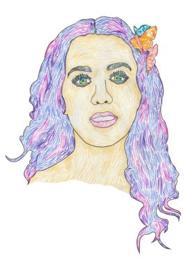 Katy Perry Portrait