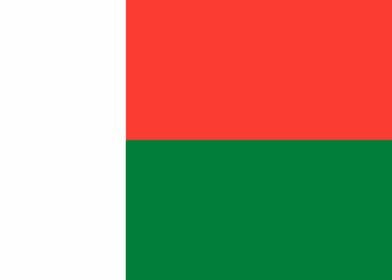 Madagascar National Flag