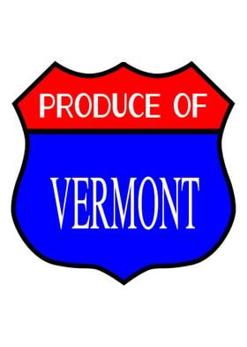 Produce Of Vermont State